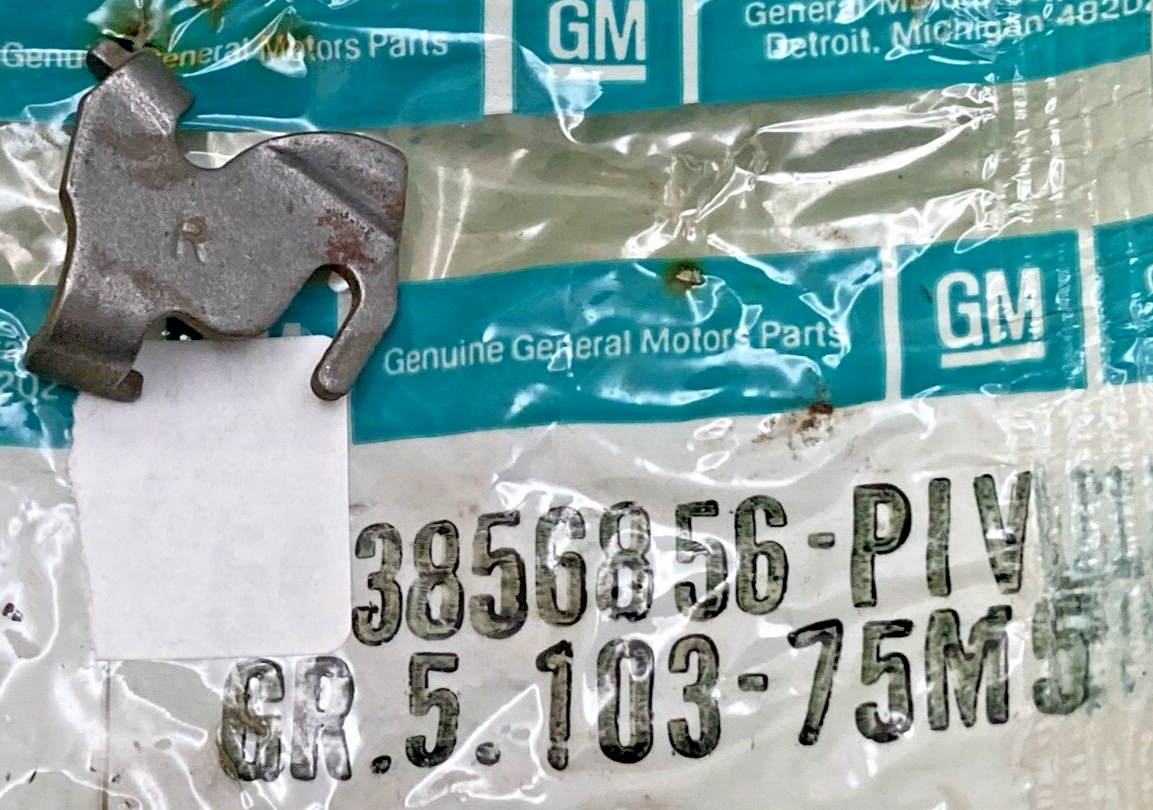 QTY 5 NEW GENUINE GM 3856856 PIVOT, REAR BRAKE SHOE ADJUSTER ACTUATPR, 1985-2002