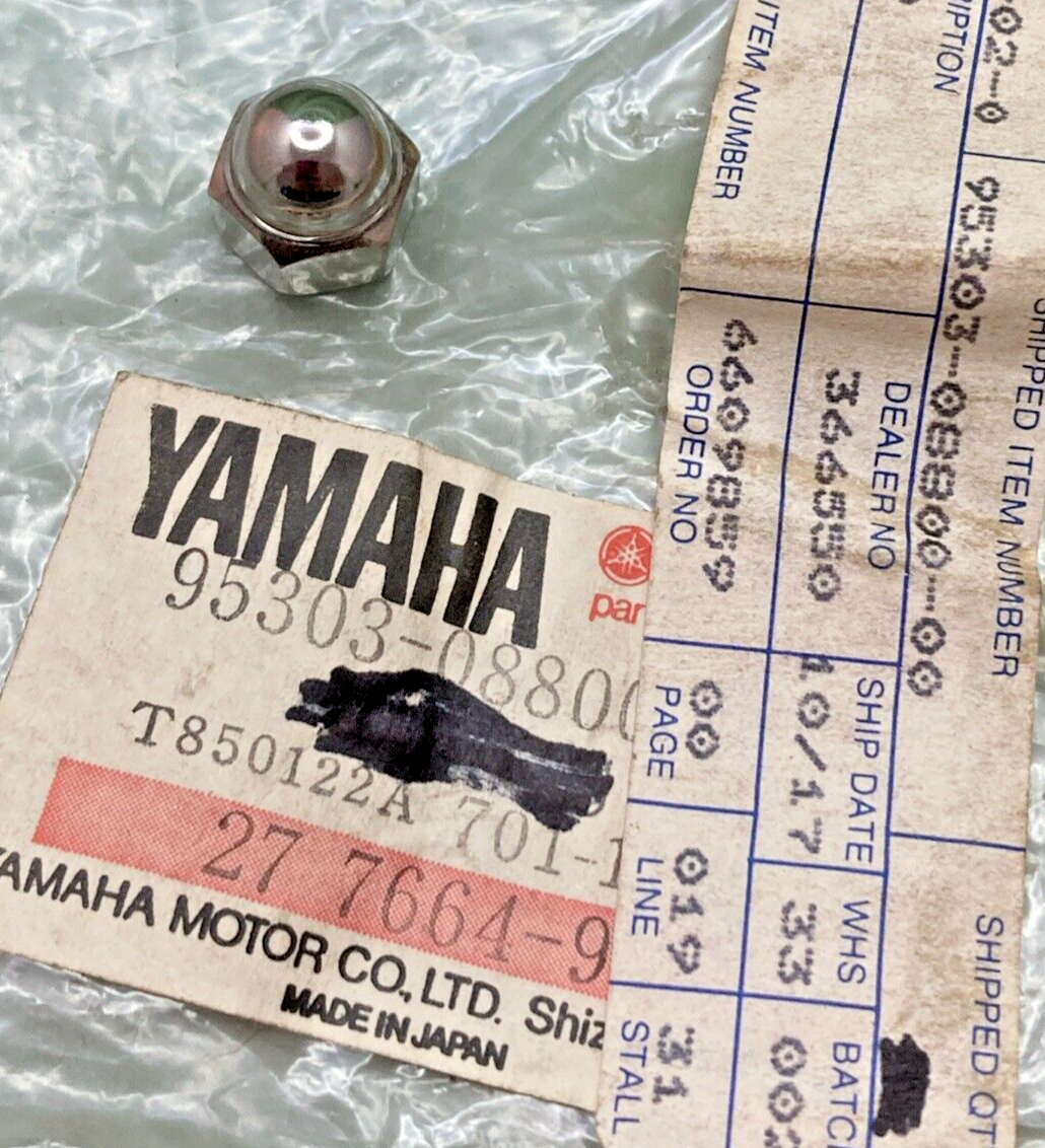 NEW GENUINE YAMAHA 95303-08800-00 NUT, CROWN