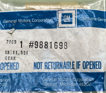 NEW GENUINE GM 9881698 GEAR POWER SEAT TRANSMISSION DRIVING