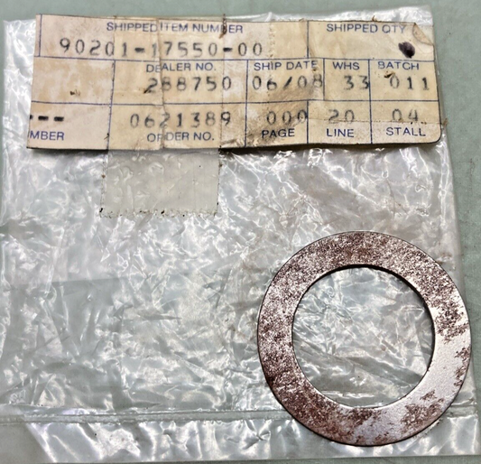 NEW REPLACES YAMAHA 90201-17550-00 WASHER, PLATE