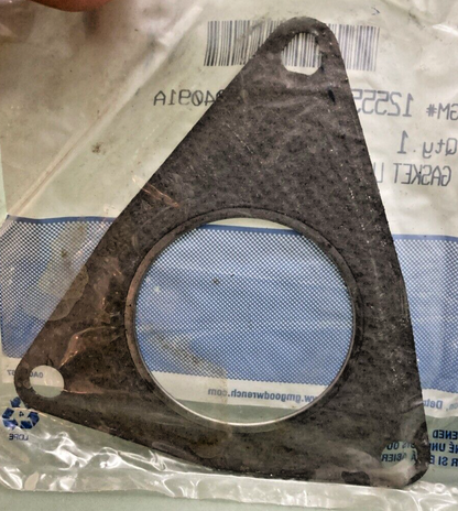 NEW GENUINE GM 12555806 GASKET, EXHAUST MANIFOLD PIPE TO DOWNPIPE, LH 4.8L  6.0L