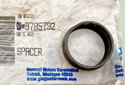 QTY 5 NEW GENUINE GM 9785792 SPACER, DIFFERENTIAL DRIVE PINION GEAR BEARING