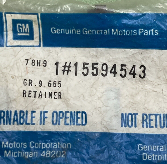 NEW GENUINE GM 15594543 Clip Instrument Panel Trim Plate Multi-Purpose Retainer