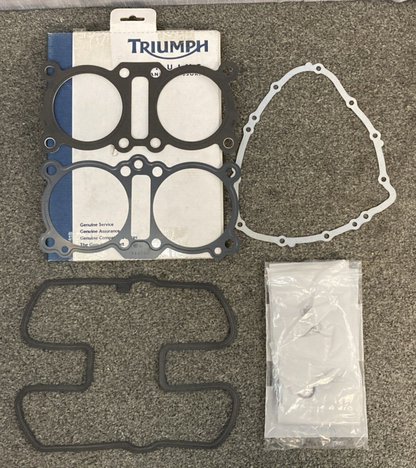 NEW GENUINE TRIUMPH T3990061 Kit, Gasket Kitcyl Hd, 908MD