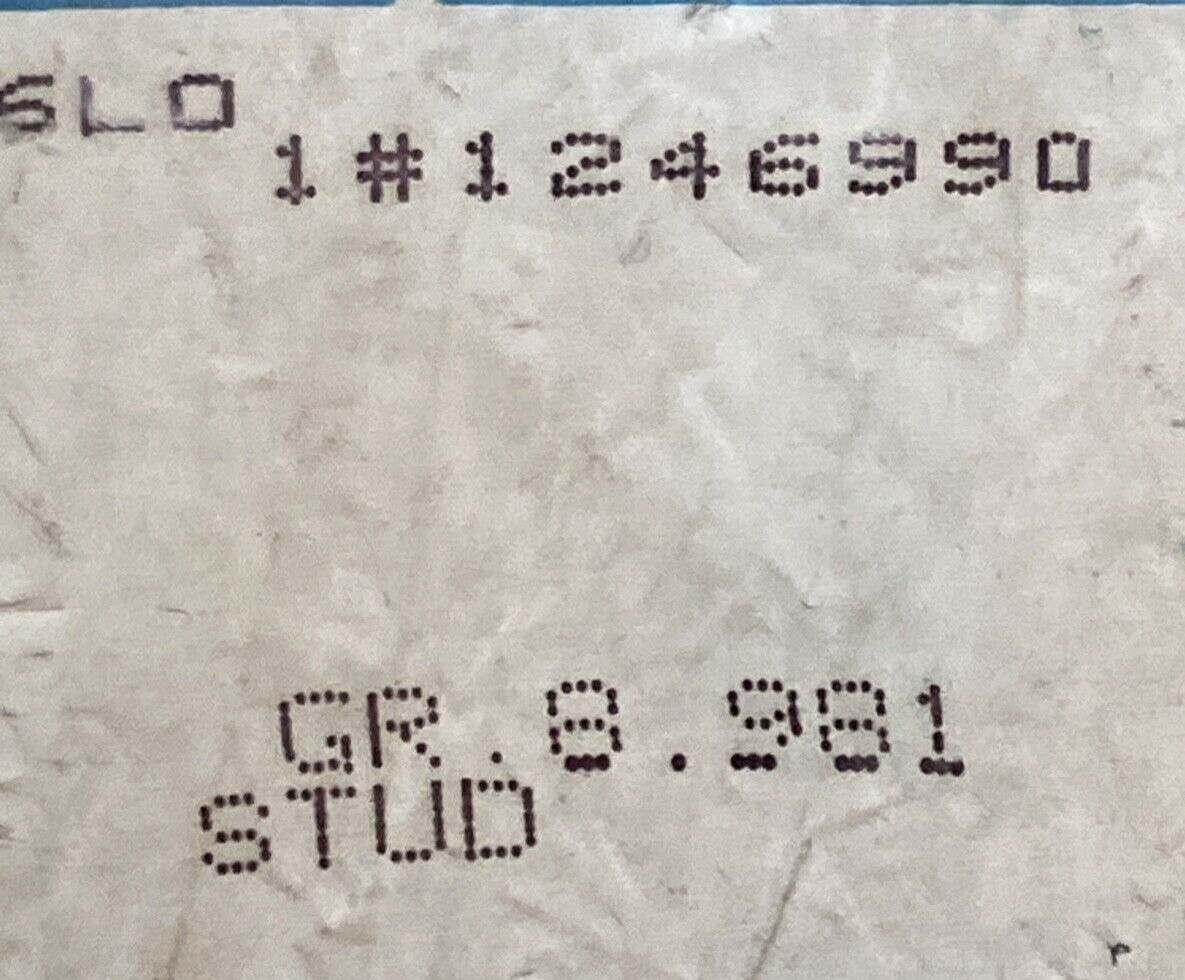 NEW GENUINE GM 1246990 Stud Special .375, 16 X 3.22