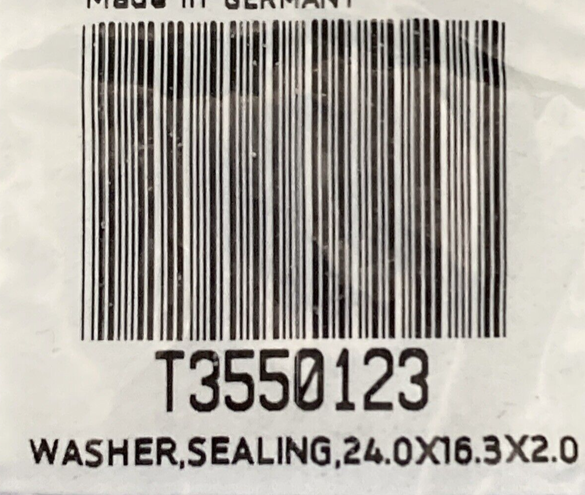 NEW GENUINE TRIUMPH T3550123 Washer, Sealing, 24.0X16.3X2.0