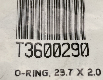 NEW GENUINE TRIUMPH T3600290 O Ring, 23.7 X 2.0