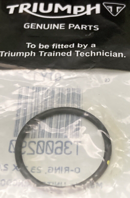NEW GENUINE TRIUMPH T3600290 O Ring, 23.7 X 2.0