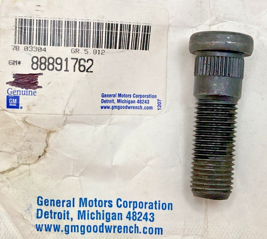 NEW GENUINE GM 88891762 STUD, FRONT WHEEL 1988-2002 GM