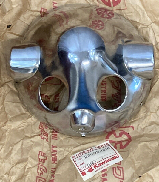 NEW GENUINE KAWASAKI 23005-1016 HEADLIGHT SHELL CHROME