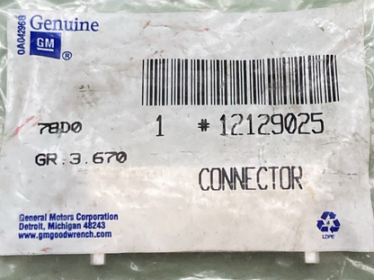 NEW GENUINE GM 12129025 Connector Module Powertrain Control 1994-2002