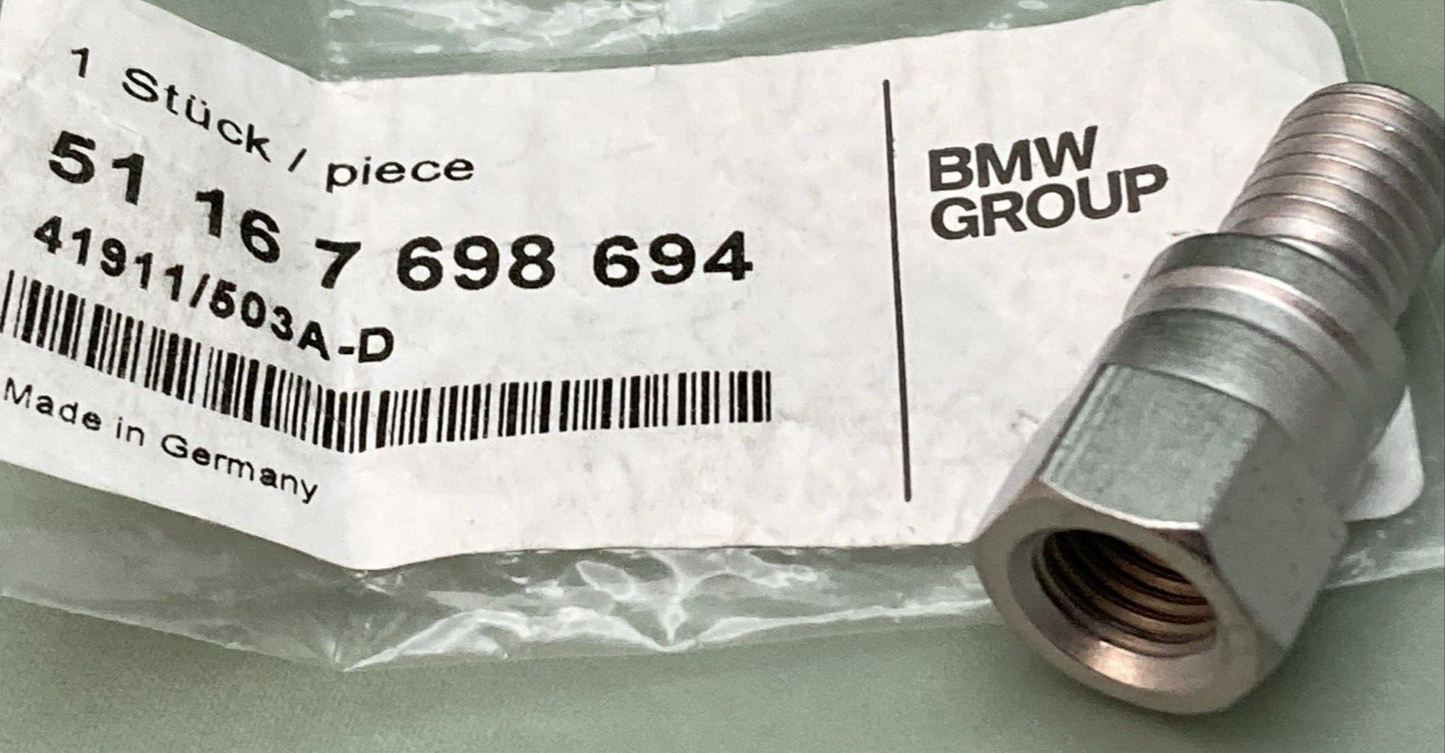 NEW GENUINE BMW 51 16 7 698 694  Adapter  51167698694