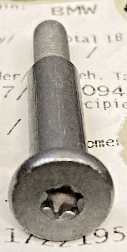 NEW GENUINE BMW 32 72 8 534 340  Countersunk head screw  32728534340