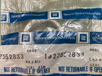 NEW GENUINE GM 22552833 SEAL, EXHAUST MANIFOLD PIPE, 1982-1996 GM