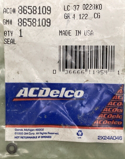 NEW GENUINE ACDELCO 8658109 Seal Torque Converter Clutch Solenoid Valve Screen