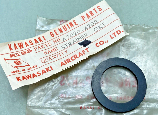 NEW GENUINE KAWASAKI A7020-4203 STRAINER GASKET