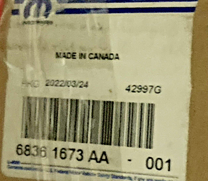 NEW GENUINE MOPAR 68361673AA Fixed Running Board, Left