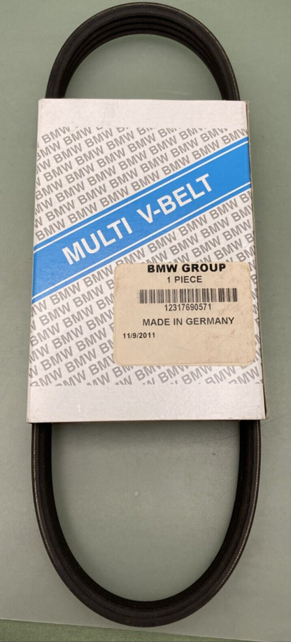 NEW REPLACES BMW 12 317 690 571  Alternator Drive BELT  12317690571