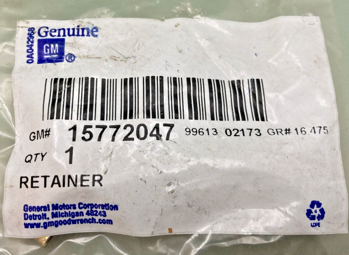 NEW GENUINE GM 15772047 CLIP, 19.2X12.2X13.0, 1050 STEEL, 1999-2016 GM