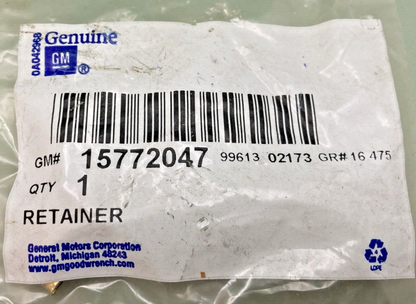 NEW GENUINE GM 15772047 CLIP, 19.2X12.2X13.0, 1050 STEEL, 1999-2016 GM