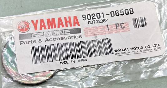 NEW GENUINE YAMAHA 90201-065G8 WASHER, PLATE