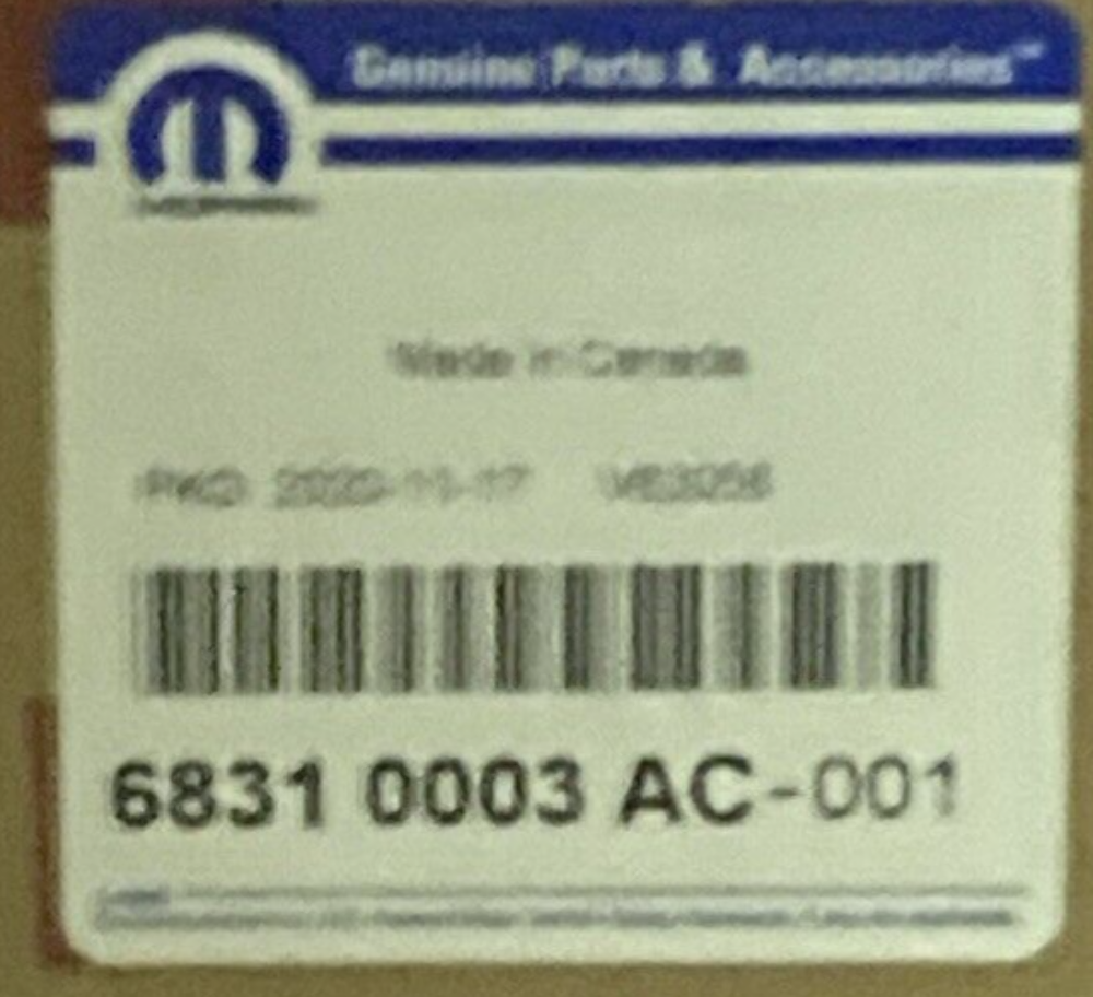 NEW GENUINE MOPAR 68310003AC Side Step, Left FOR 19'-25' RAM 1500 MODELS