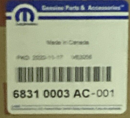 NEW GENUINE MOPAR 68310003AC Side Step, Left FOR 19'-25' RAM 1500 MODELS