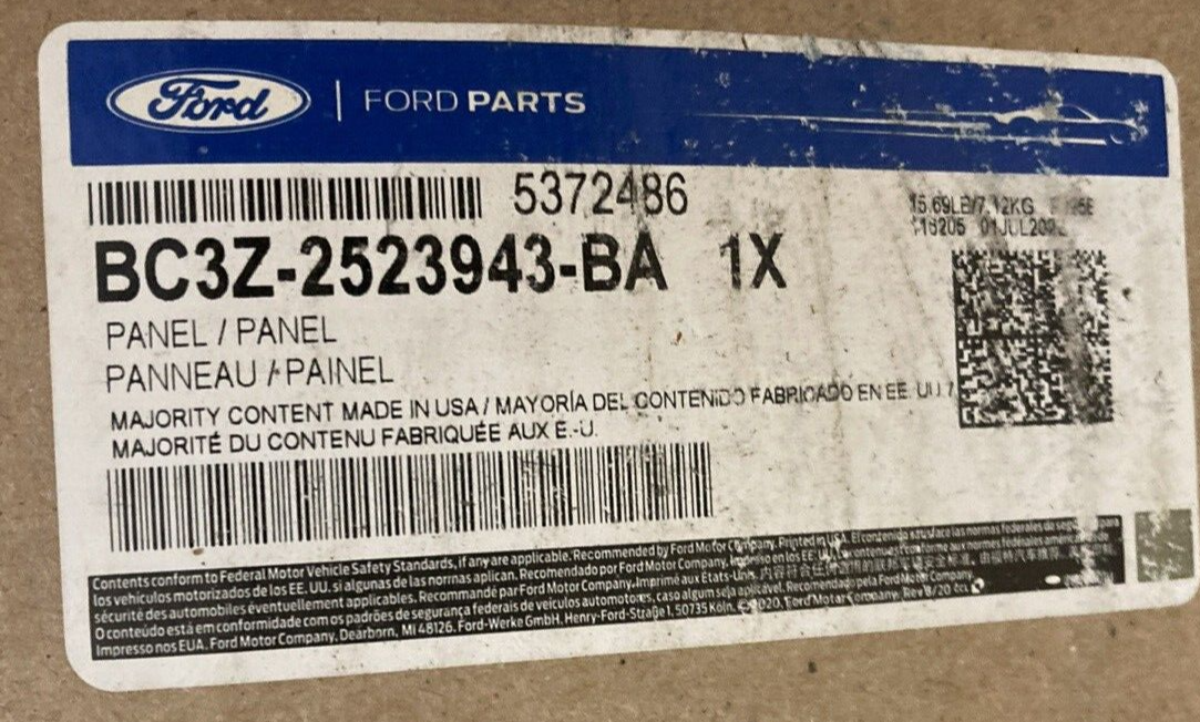 NEW GENUINE FORD GC3BZ-2523943-AB Panel Assembly - Door Trim FOR 15'-16' FORD