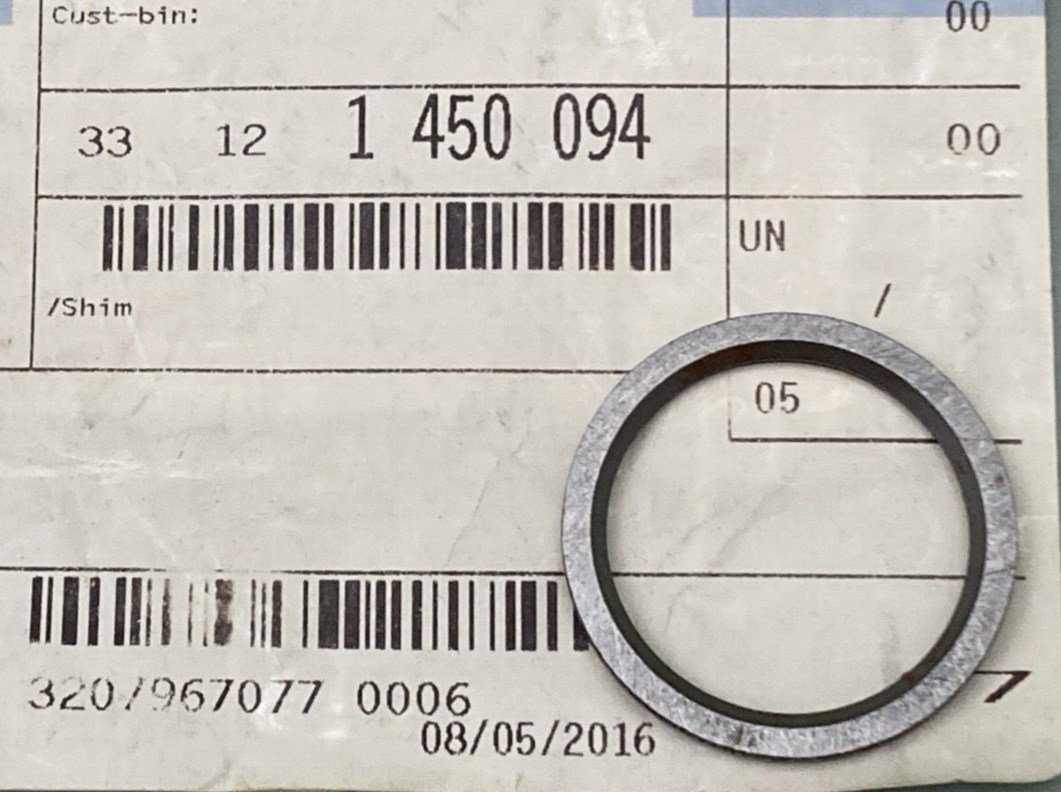 NEW GENUINE BMW  33 12 1 450 094  Rockster Shim SPACER WASHER   33121450094