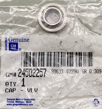 NEW GENUINE GM 24502257 Cap Valve Spring Retainer