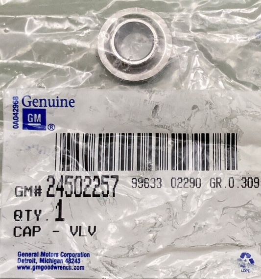 NEW GENUINE GM 24502257 Cap Valve Spring Retainer