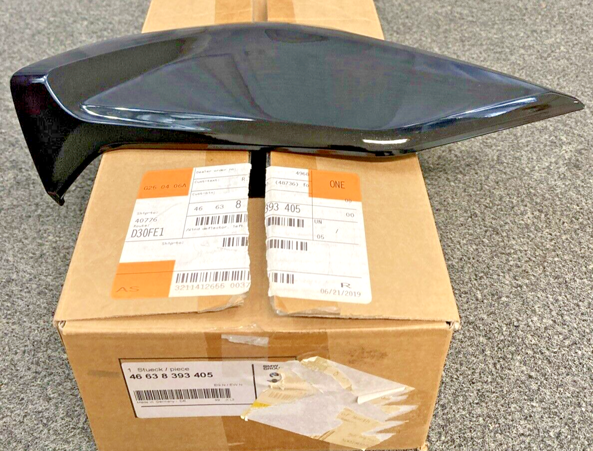 NEW GENUINE BMW  46 63 8 393 405  Wind deflector, left  46638393405