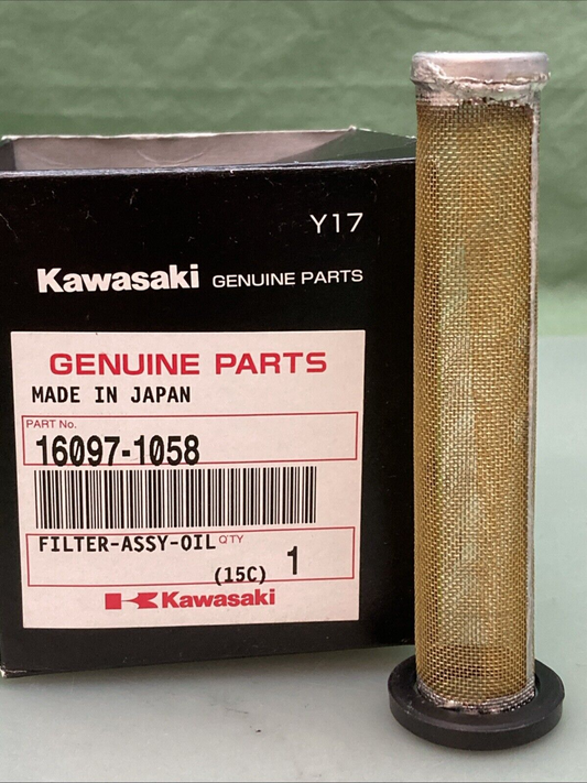 NEW GENUINE KAWASAKI 16097-1058 Filter Assembly, Oil