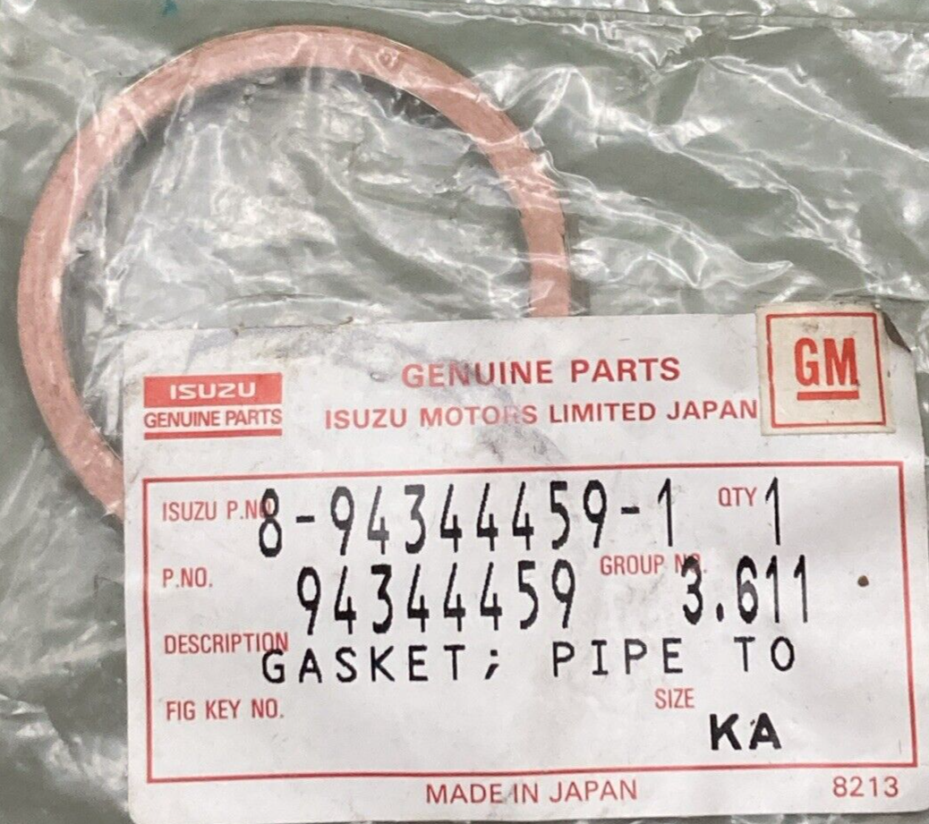 NEW GENUINE ISUZU 8-94344459-1 Seal Exhaust Manifold Pipe