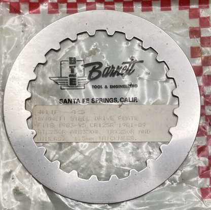 NEW GENUINE BARNETT HP-45 STEEL DRIVE PLATE