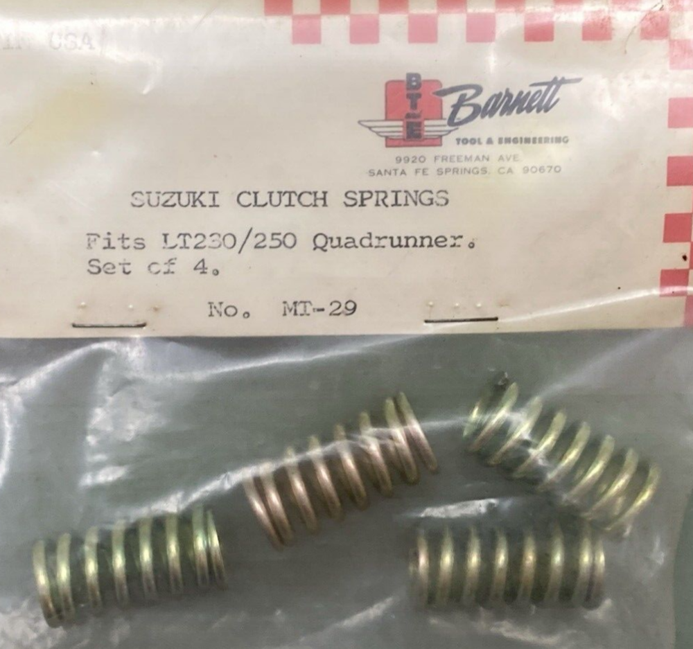 NEW BARNETT MT-29 CLUTCH SPRING SET