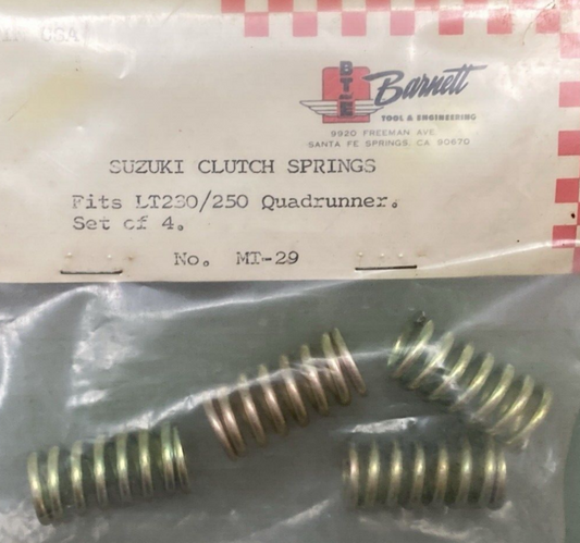 NEW BARNETT MT-29 CLUTCH SPRING SET