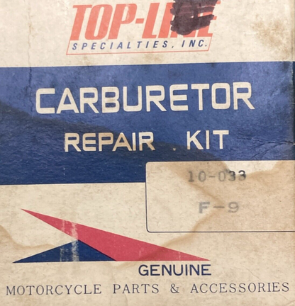 NEW TOP-LINE 10-033 CARBURETOR REPAIR KIT