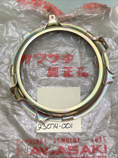 NEW REPLACES KAWASAKI 23074-001 HEADLAMP RING