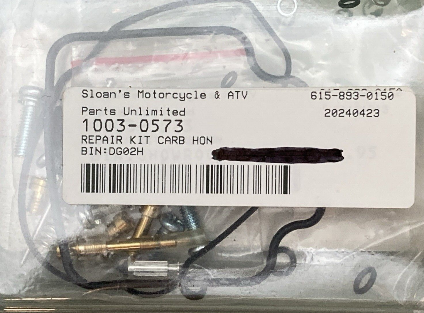 NEW GENUINE MOOSE RACING 1003-0573 Carburetor Rebuild Kit