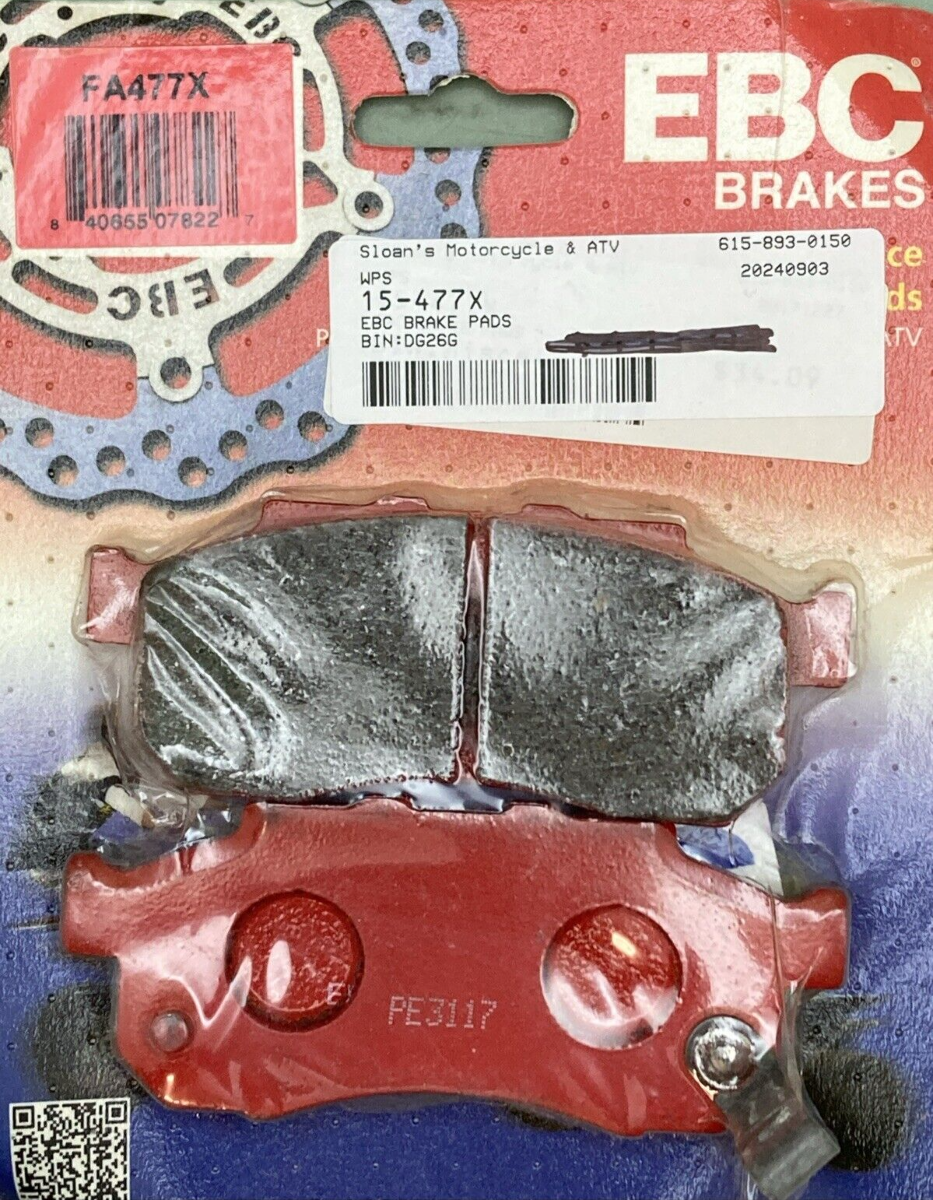 NEW GENUINE EBC FA477X Front Brake Pads