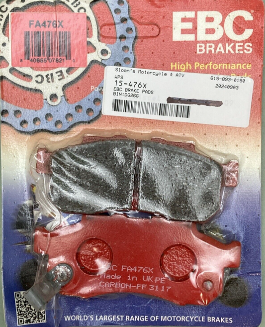 NEW GENUINE EBC FA476X Brake Pads
