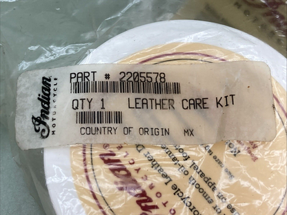 NEW GENUINE INDIAN MOTORCYCLE LEATHER DRESSING