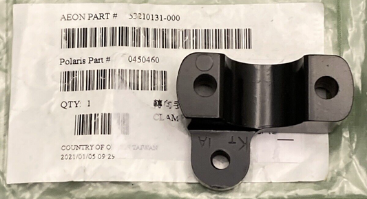 NEW REPLACES POLARIS 0450460 CLAMP TOP, LH AEON 52210131-000