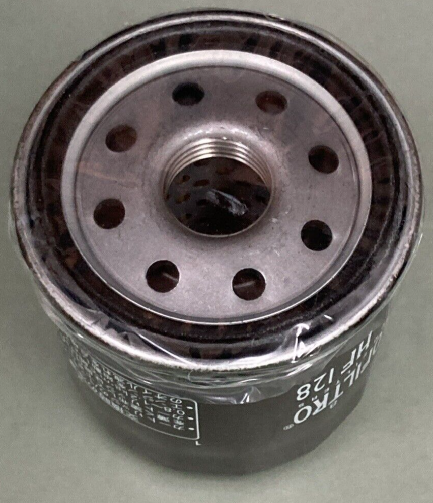NEW HIFLOFILTRO HF128 PREMIUM OIL FILTER BLACK SPIN-ON