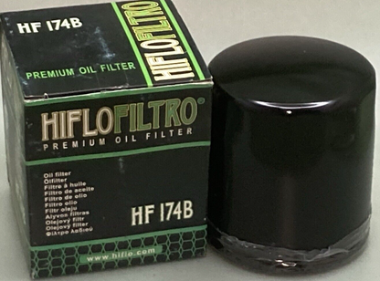 NEW HIFLOFILTRO HF174B PREMIUM OIL FILTER BLACK SPIN-ON