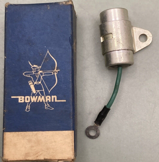 NEW GENUINE BOWMAN 87775 CONDENSOR FOR 1960-1965 JOHNSON EVINRUDE OUTBOARD