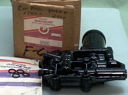 NEW GENUINE MERCURY 69582A2 CONTROL VALVE ASSEMBLY