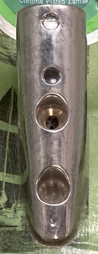 NEW GENUINE ATTWOOD 1296-50 RAIL BASE 30° CHROME PLATED W/ SET SCREWS