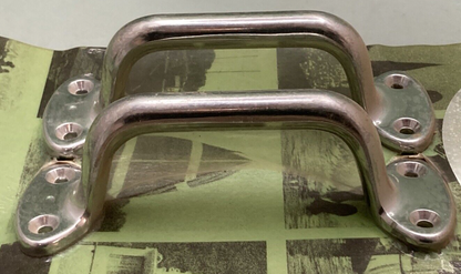 QTY 2 NEW GENUINE ATTWOOD 8062 HANDLES STERN CHROME PLATED 6" LENGTH